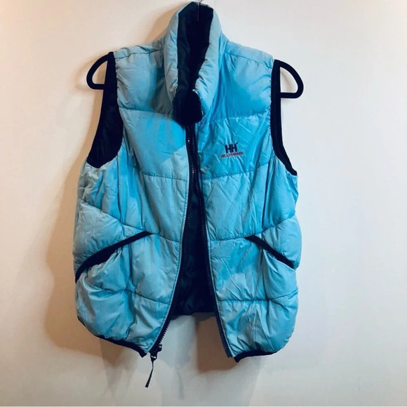 HELLY HANSEN Sz  L Reversible Puffer Vest with Pockets - Picture 5 of 9